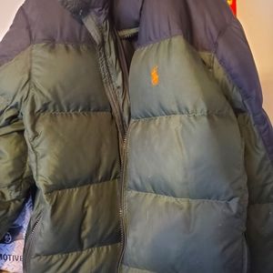 Polo down feathers winter coat
